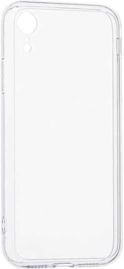 Slim Umschlag Rückseite Silikon 2mm Transparent (iPhone XR)
