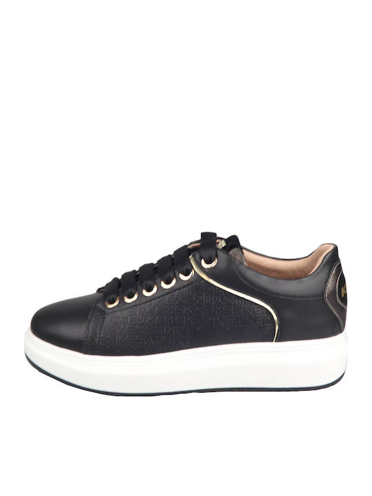 Keys Sneakers Black Gold