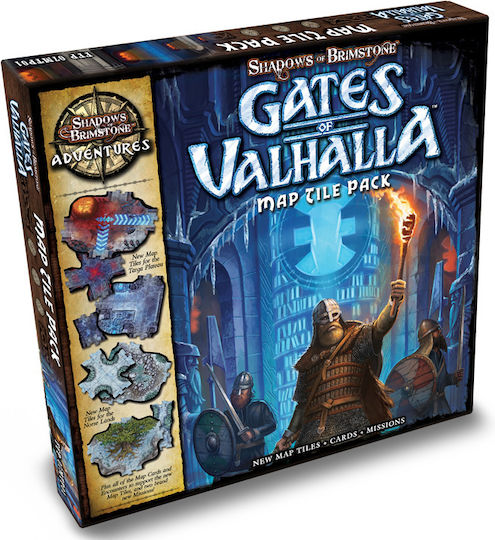 Game Expansion Shadows Of Brimstone Gates Of Valhalla Map Tile for 1-6 Players 12+ Years Old (EN) Flying Frog