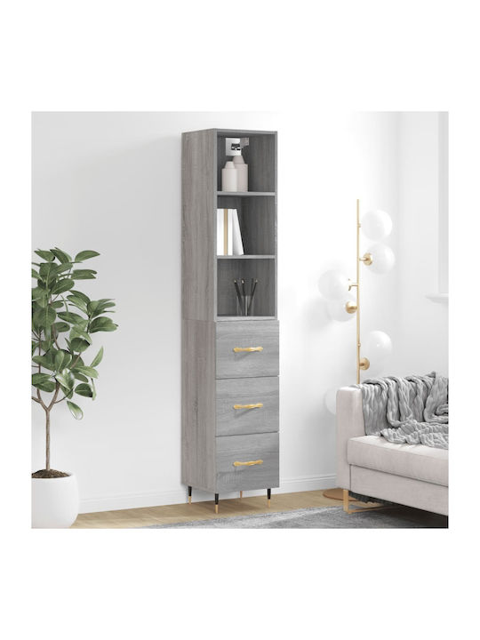 Schrank Boden Grey 34.5x34x180cm