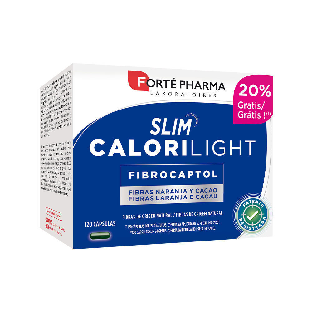 FORTE PHARMA Calori Light - Complément -50% Matières Grasses, 120 Gélules, Neuf