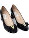 Anatomic Patent Leather Black Medium Heels