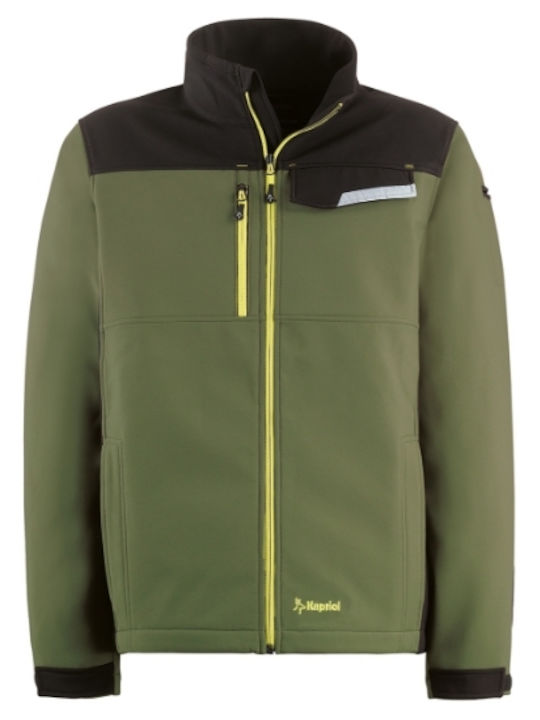 Kapriol Kavir Μπουφάν Εργασίας με Επένδυση Fleece Πράσινο