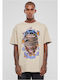 Men's Short Sleeve Undershirt Beige