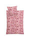 Kleine Wolke Duvet Cover Cotton Single 135x200 Catalonia Red