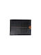 Boxer Men's Leather Wallet Black