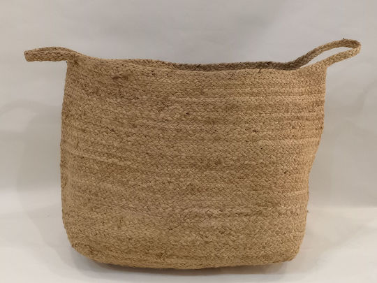 Natural Home Декоративна кошница Слама с дръжки Brown 50x35x40бр