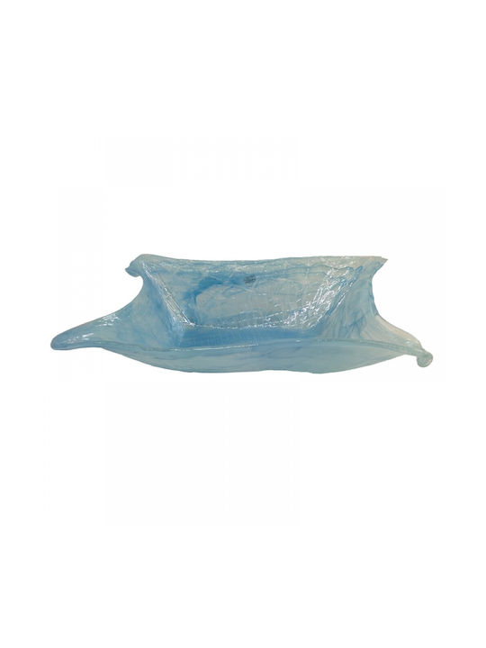 Royal Art Collection Dekorative Platte Rund Blau 1Stück 40x40cm