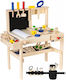 Mamabrum Children's Workbench Diy Xxl made of Wood for 3+ Years