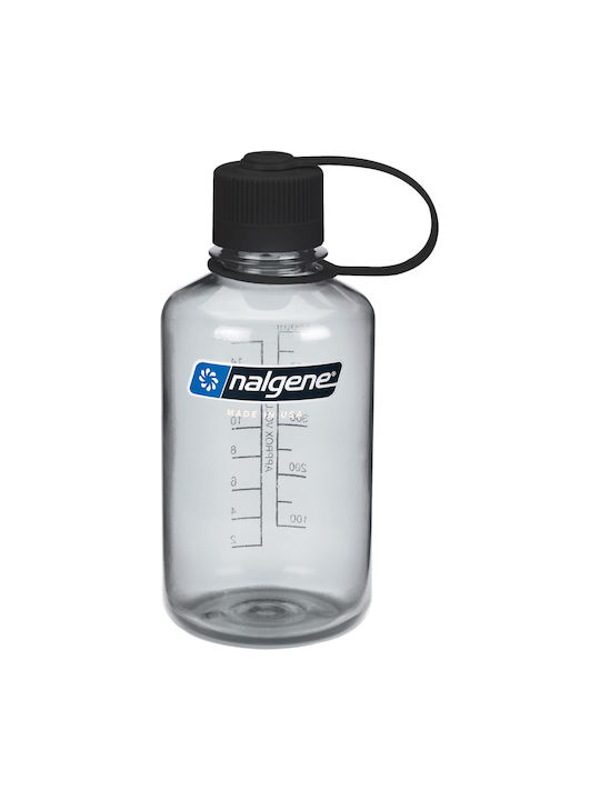 Nalgene Plastic Water Bottle 500ml Gray