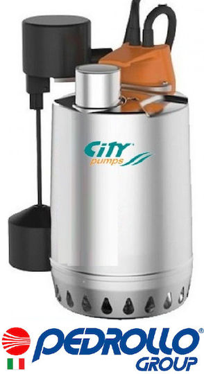 City Pumps Μονοφασική Αντλία Ακαθάρτων / Λυμάτων 0.75hp με Φλοτέρ F1/70M-MF