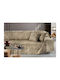 Guy Laroche Nobel Sofa Throw 2 Seater Chenille 180x250cm Beige