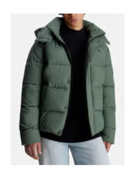 Calvin Klein Men's Winter Puffer Jacket Thyme