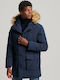Everest Winter Jacket Parka Navy Blue
