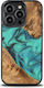 Bewood Back Cover Σιλικόνης Τιρκουάζ (iPhone 15 Pro)