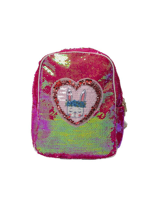 Λαγουδάκι Kinder Rucksack Rucksack Fuchsie