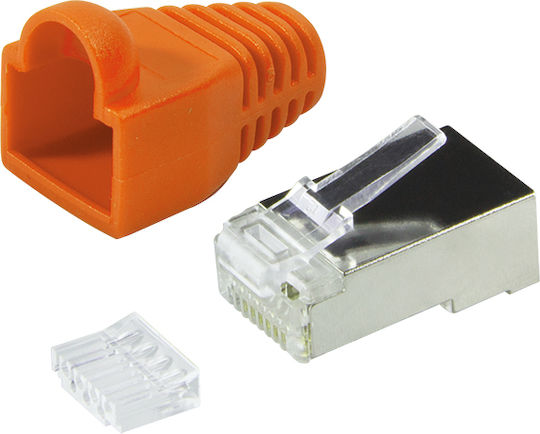 LogiLink Plug RJ-45 male 100pcs Orange (MP0022O)