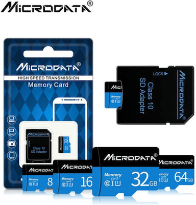 Microdata Microdata Plus microSDXC 32GB Class 10 with Adapter