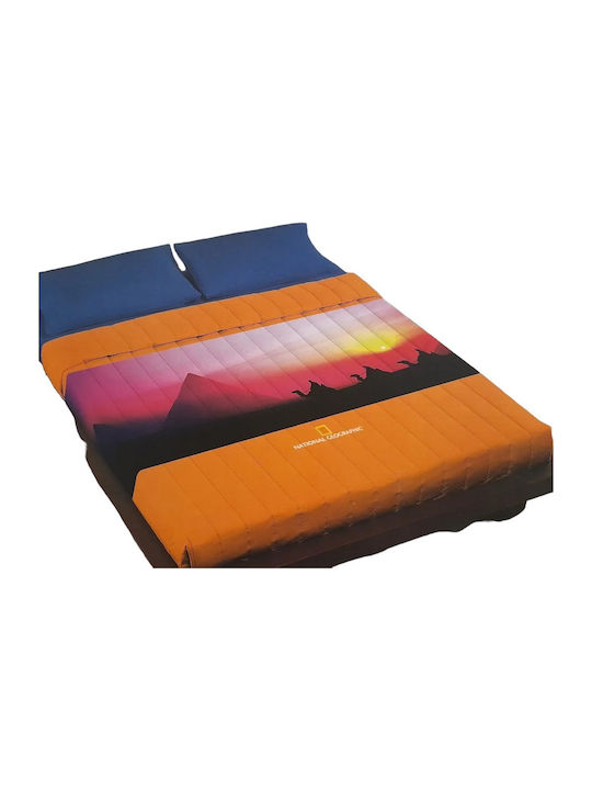 National Geographic 005 Tagesdecke Übergröße Baumwolle Orange 235x270cm