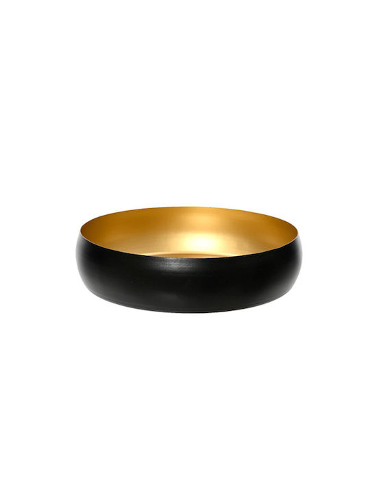 Kaemingk Christmas Tray Metallic Blackς L22.5xW22.5xH22.5xD6cm.