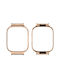 Metallhülle in Rose Gold Farbe für Redmi Uhr 3 Active