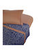 National Geographic Set Cearșafuri Single cu Elastic 105x230cm. Mare Marea 3buc