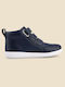 Court Παιδικά Sneakers High με Σκρατς Navy Μπλε