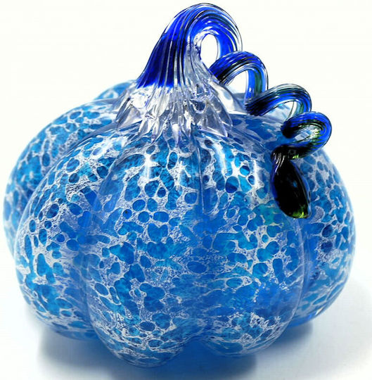 Royal Art Collection Dekorative Kürbis aus Glas 1Stück