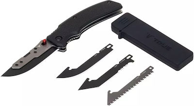 True Utility Knife with Blade made of Steel in Sheath