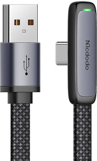 Mcdodo USB 2.0 Cable USB-C male - USB-A 100W PD Μαύρο 1.8m CA-3341