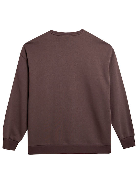 4F Men's Sweatshirt Brown