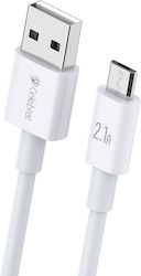 Celebrat CB-24M Regular USB 2.0 σε micro USB 1.2m Λευκό Celebrat CB-24M Regular USB 2.0 σε micro USB 1.2m Λευκό