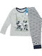 Disney Παιδική Πιτζάμα Χειμωνιάτικη Grey Melange, Navy Minnie Mouse