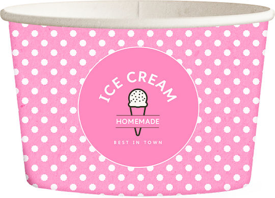 Simple Use Paper Cup 177ml 50pcs Pink