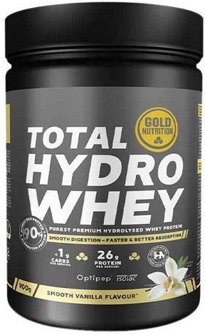 Gold Nutrition Total Hydro Whey Proteină Din Zer Fără gluten cu Aromă Vanilie netedă 900gr