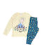 Disney Kinder Schlafanzug Winterlich Ecru Frozen
