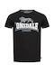 Lonsdale Men's Athletic T-shirt Short Sleeve Black