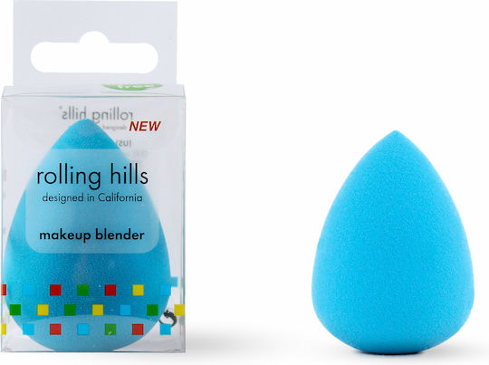 Rolling Hills Επαγγελματικό Σφουγγαράκι Μακιγιάζ για Foundation Sky Blue
