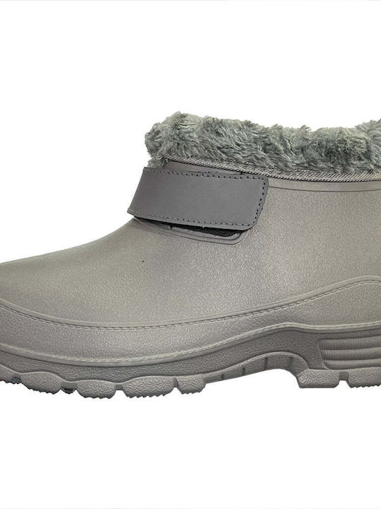 Ustyle Non-Slip Safety Wellies with Fur