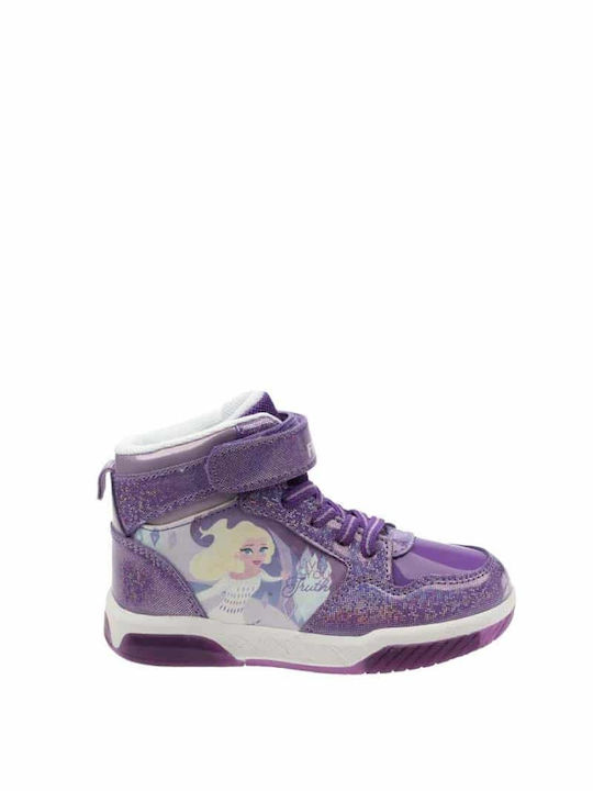 Frozen District Kids Boots with Lights Lilac