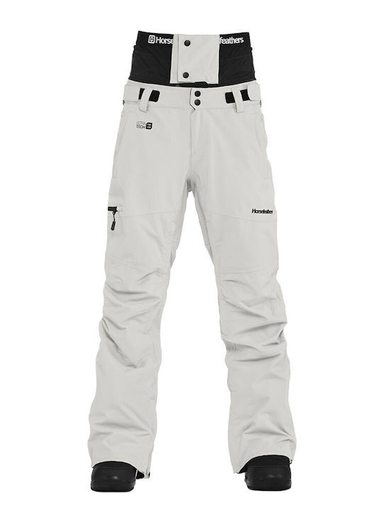 Horsefeathers Lotte OW217G Γυναικείο Παντελόνι Σκι & Snowboard Γκρι