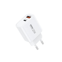 Remax RP-U120 Αντάπτορας 20W Remax RP-U120 Αντάπτορας 20W