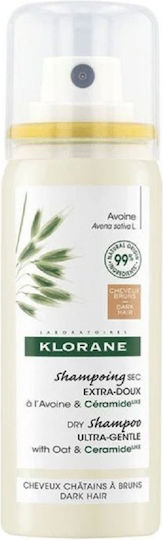 Klorane Oat & Ceramide Ξηρό Σαμπουάν Αναδόμησης/Θρέψης για Ξηρά Μαλλιά Μαλλιά 50ml