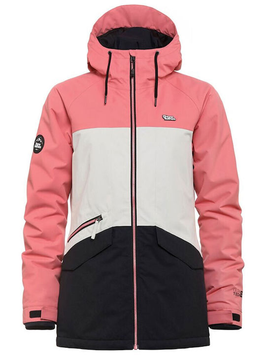 Horsefeathers Arianna OW215F Frauen Jacke aus für Ski & Snowboard Rosa