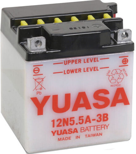 Harris Performance Motorradbatterie mit Kapazität 5.5Ah