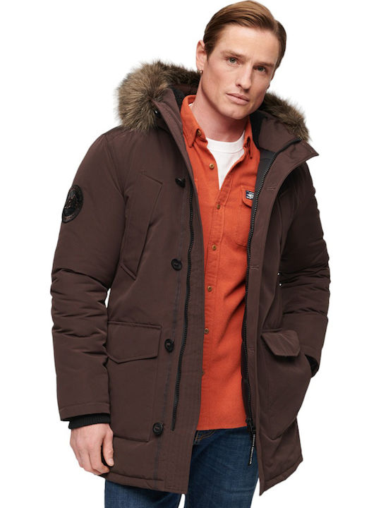 Superdry Everest Geci barbati Sezon Iarna Parka...
