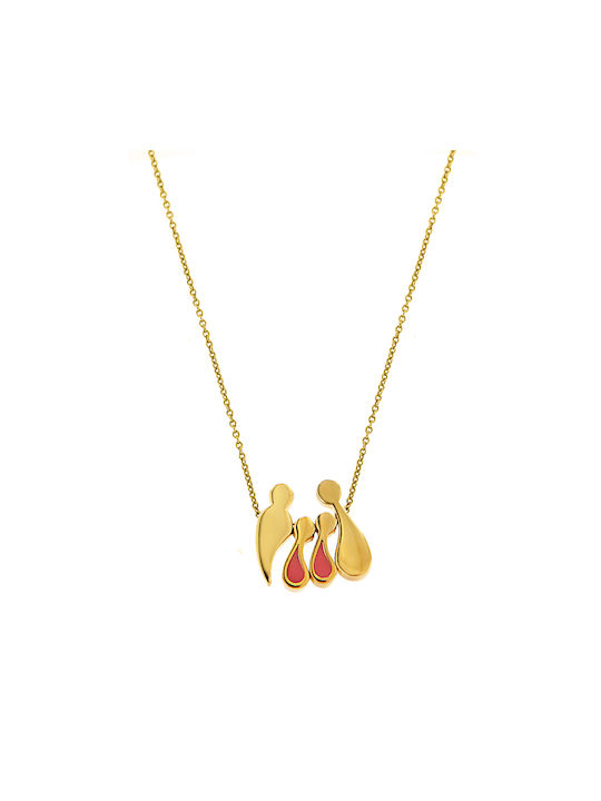 Ioannis Kosmima Necklace Family from Gold Plated Silver