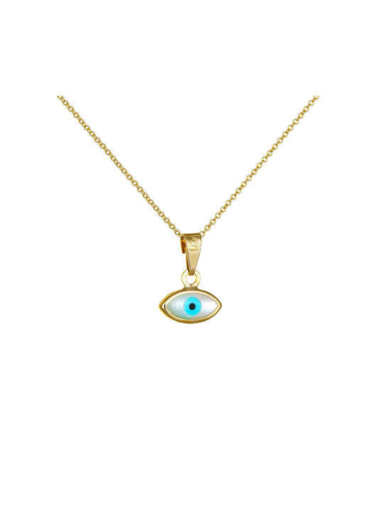 Ioannis Kosmima Necklace Eye from Gold 14K