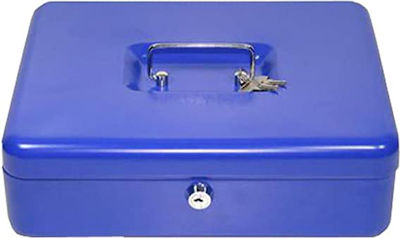 Alco Κουτί Ταμείου με Κλειδί 843-15 Μπλε