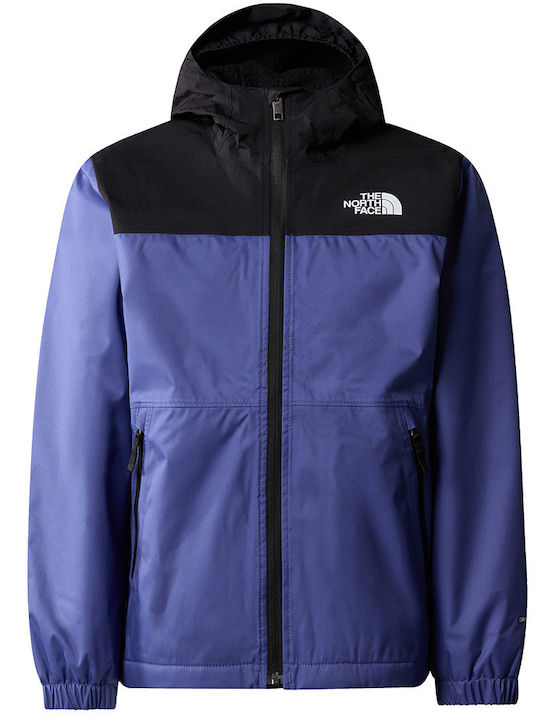 Kinder Sport Jacke mit Kapuze Blau